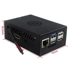 METAL CASE for Orange Pi 3B V2.1 / Orange Pi 4A (without External Antenna)